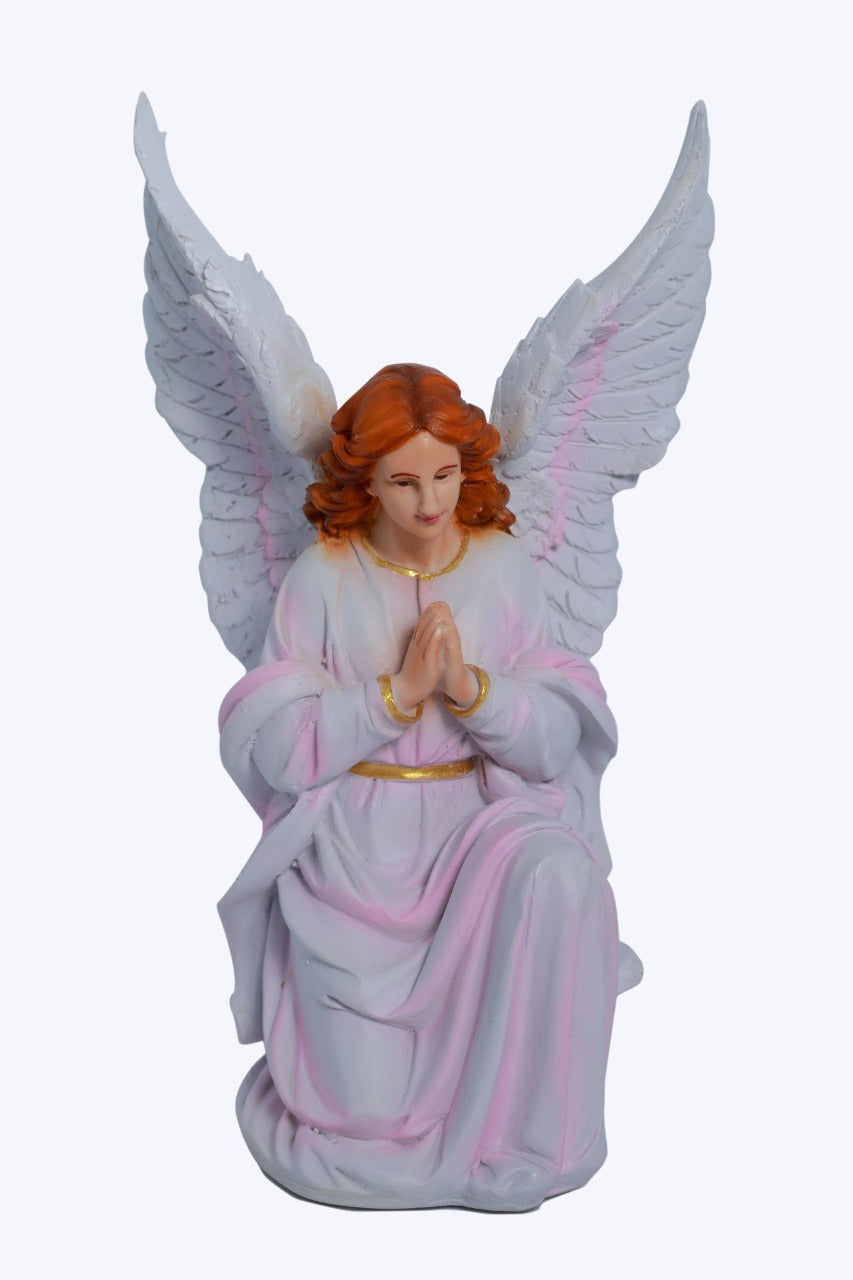 Kneeling Angel 12 Inch Statues - Peaceful Devotion | Living Words