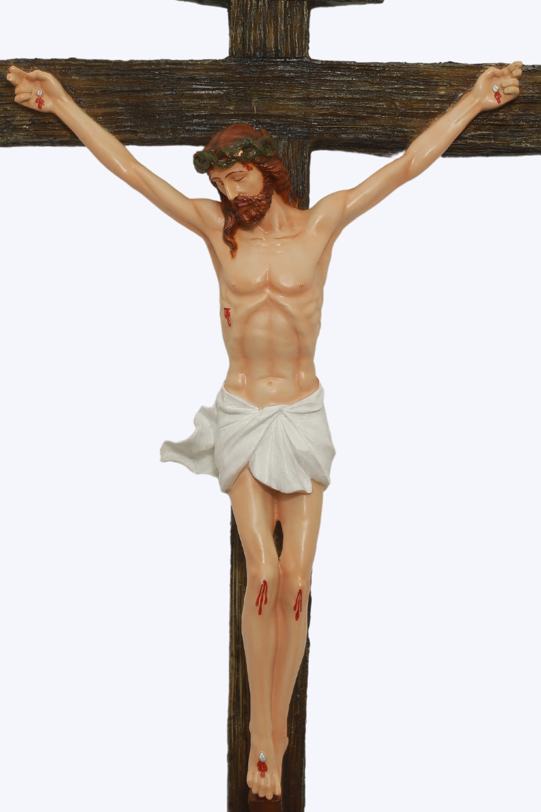 35 Inch Crucifix Statue | Living Words