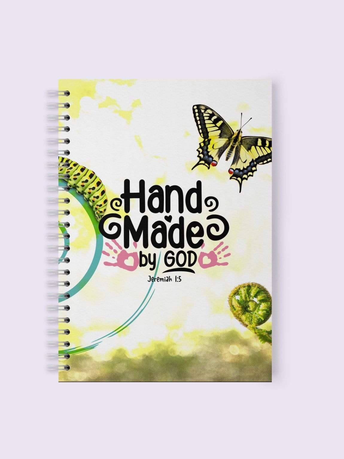 Living Words Hand made by God - NotePad