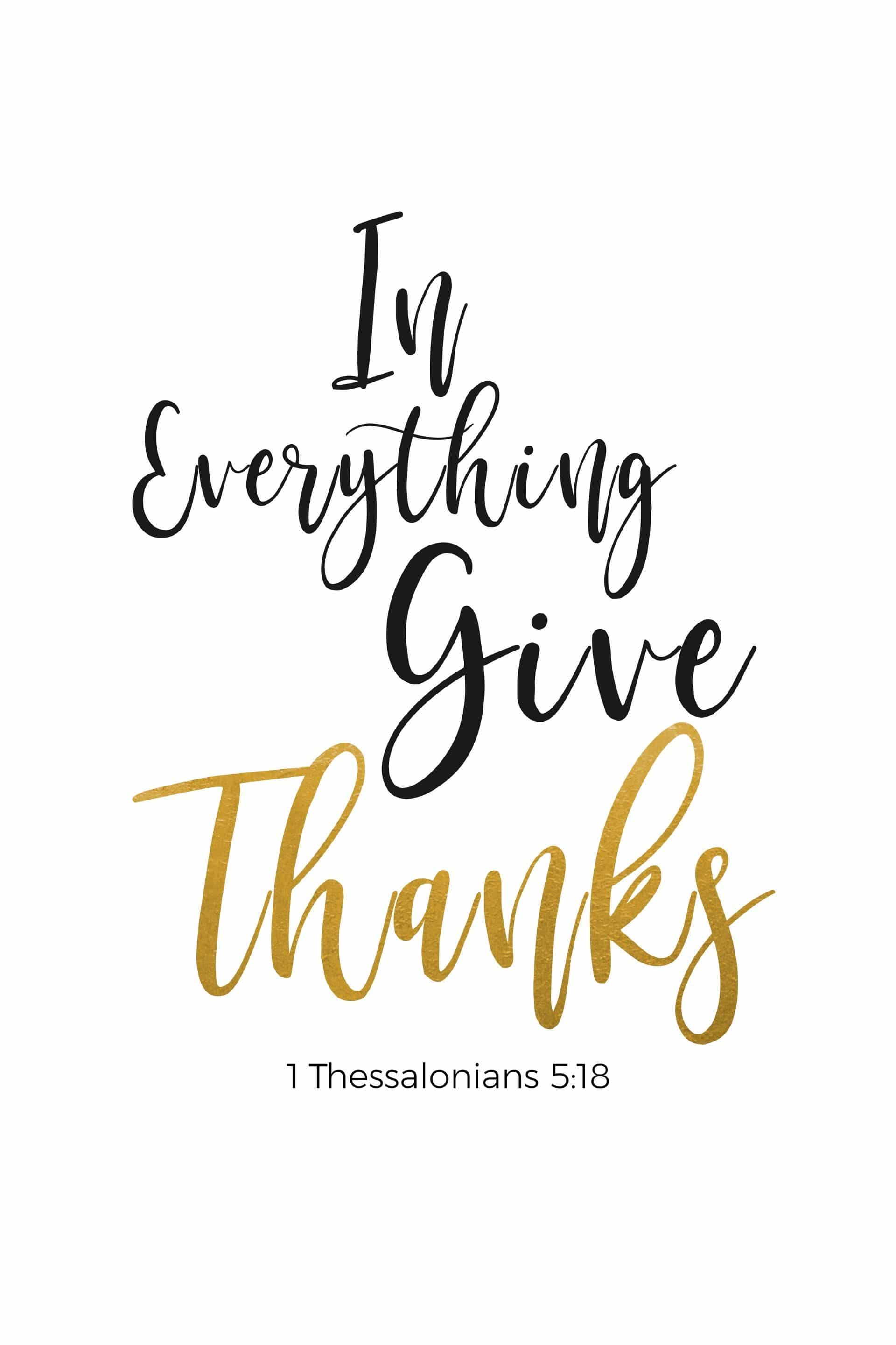 Living Words Wall Decor In Everything Give Thanks