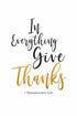 Living Words Wall Decor In Everything Give Thanks