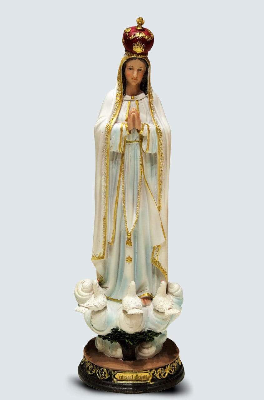 Our Lady of Fatima 24 Inch Polymarble Statue | Shop Now