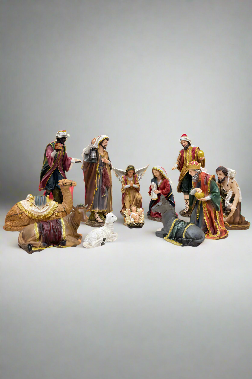 Premium Crib / Nativity Set - 19 Inch - SPS19C