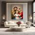 Holy Family HF1A Canvas Floater