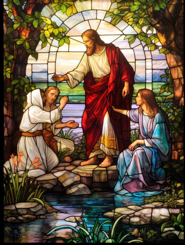 Jesus Getting Baptized SGA31