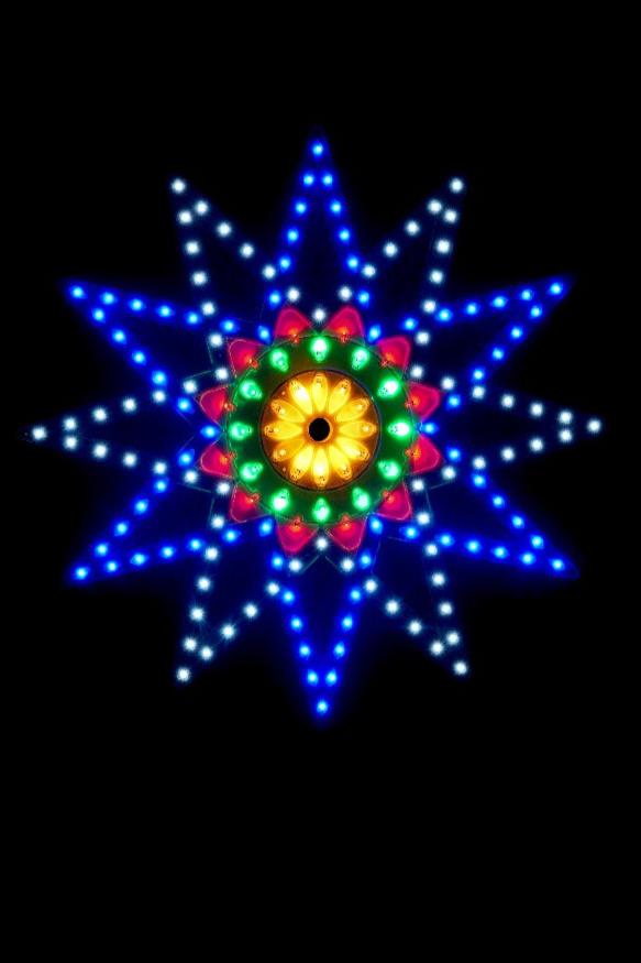 Galaxy LED Star