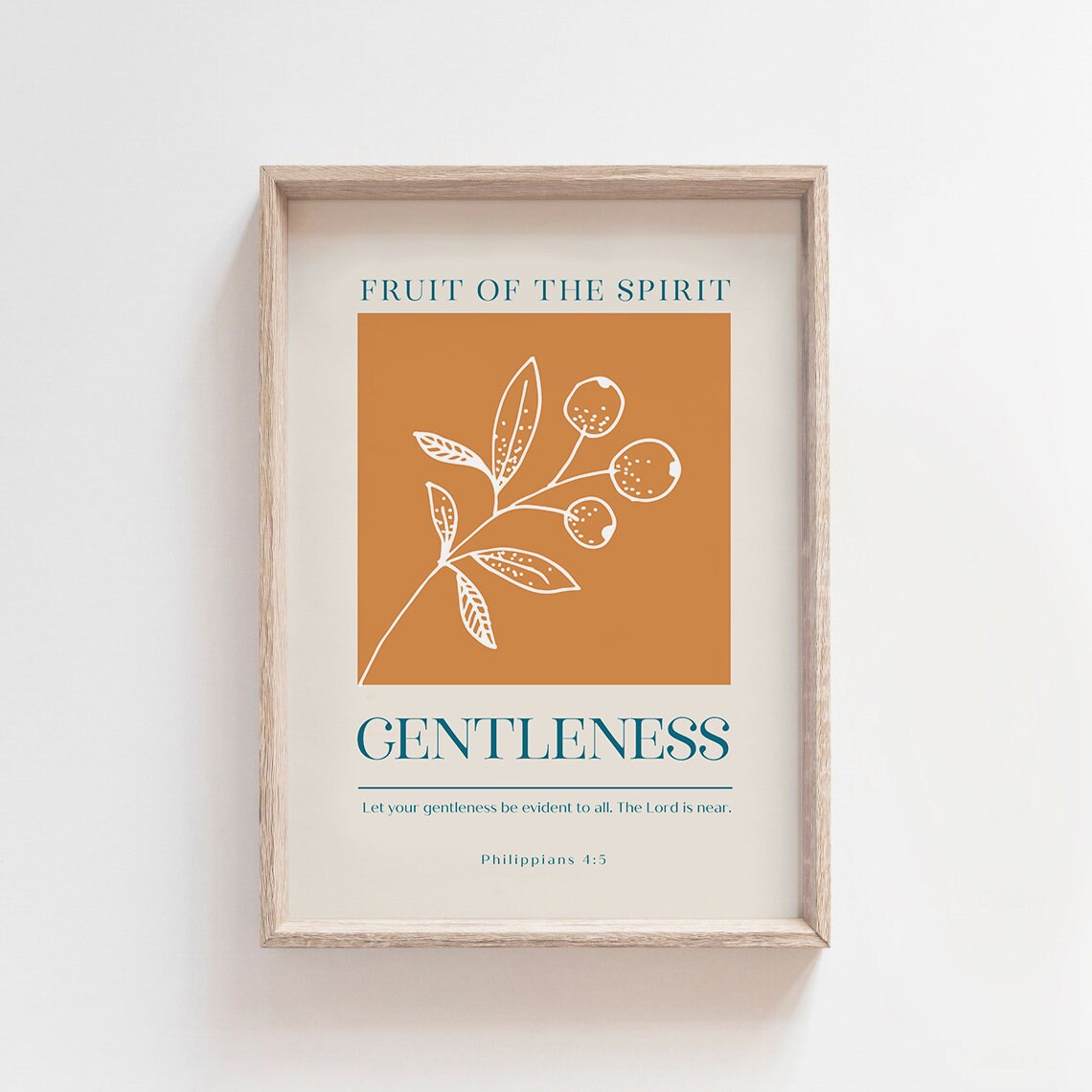 Fruit of the Spirit : Gentleness