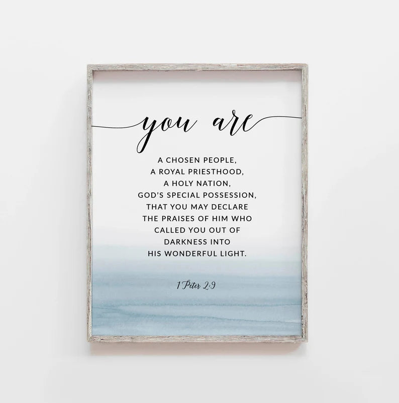 You Are A Chosen People-Budget Frame-WD1127