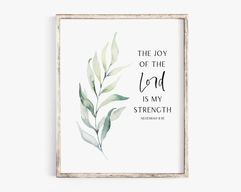The Joy Of The Lord Is My Strength-Budget Frame-WD1142