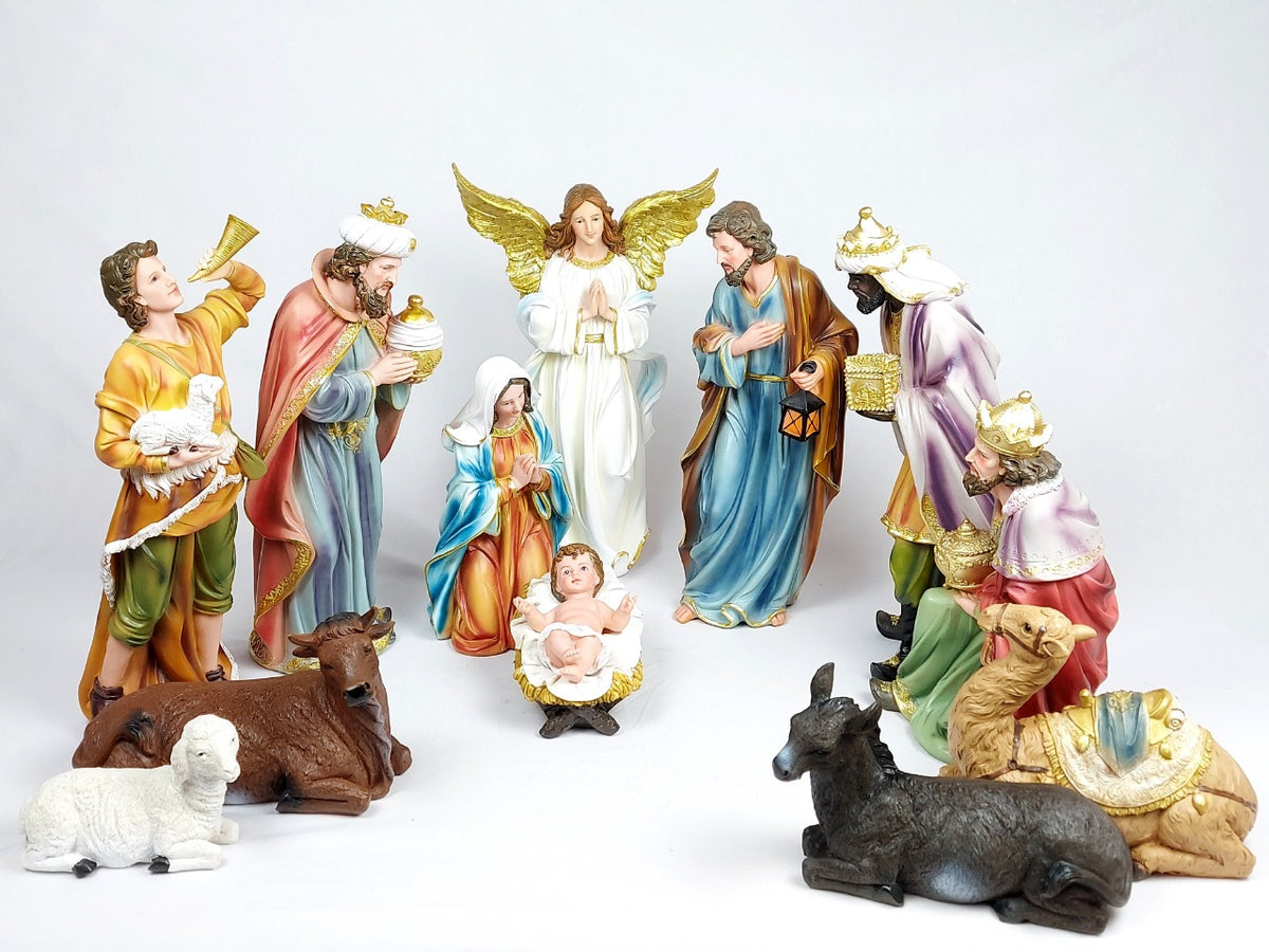 Buy Christmas Crib / Nativity Set 16 Inch Online India Living Words