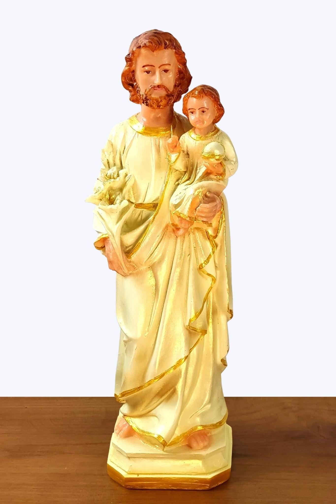 St. Joseph 13 Inch - Patron Saint of Workers and Families | Living Words