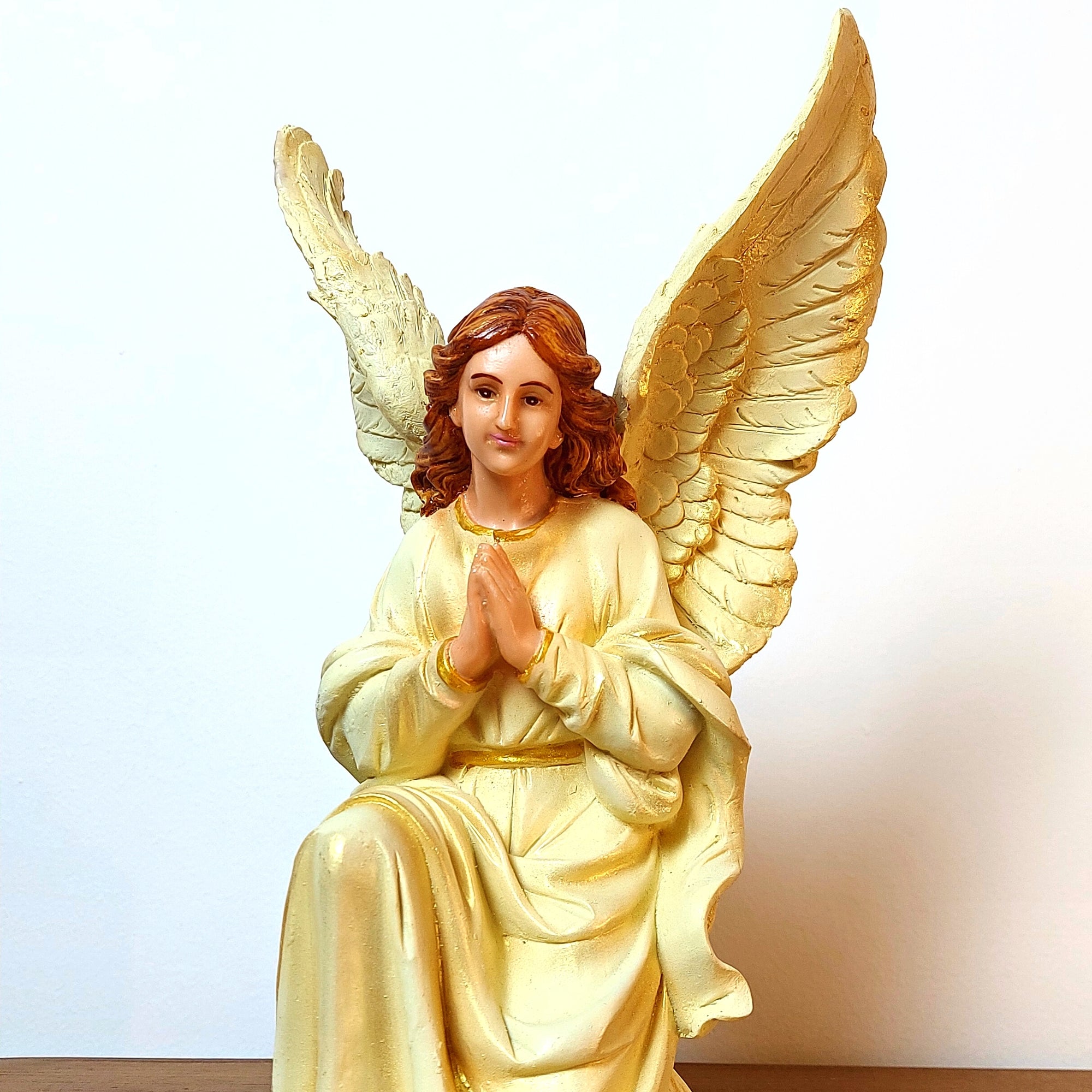 Kneeling Angel 12 Inch - A Heavenly Addition to Your Home | Living Words