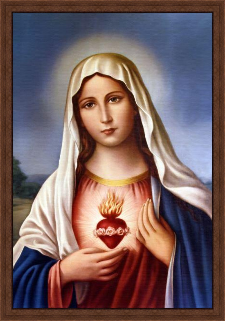 Mother Mary Portrait Paintings for Sale in India - Capturing the Grace ...