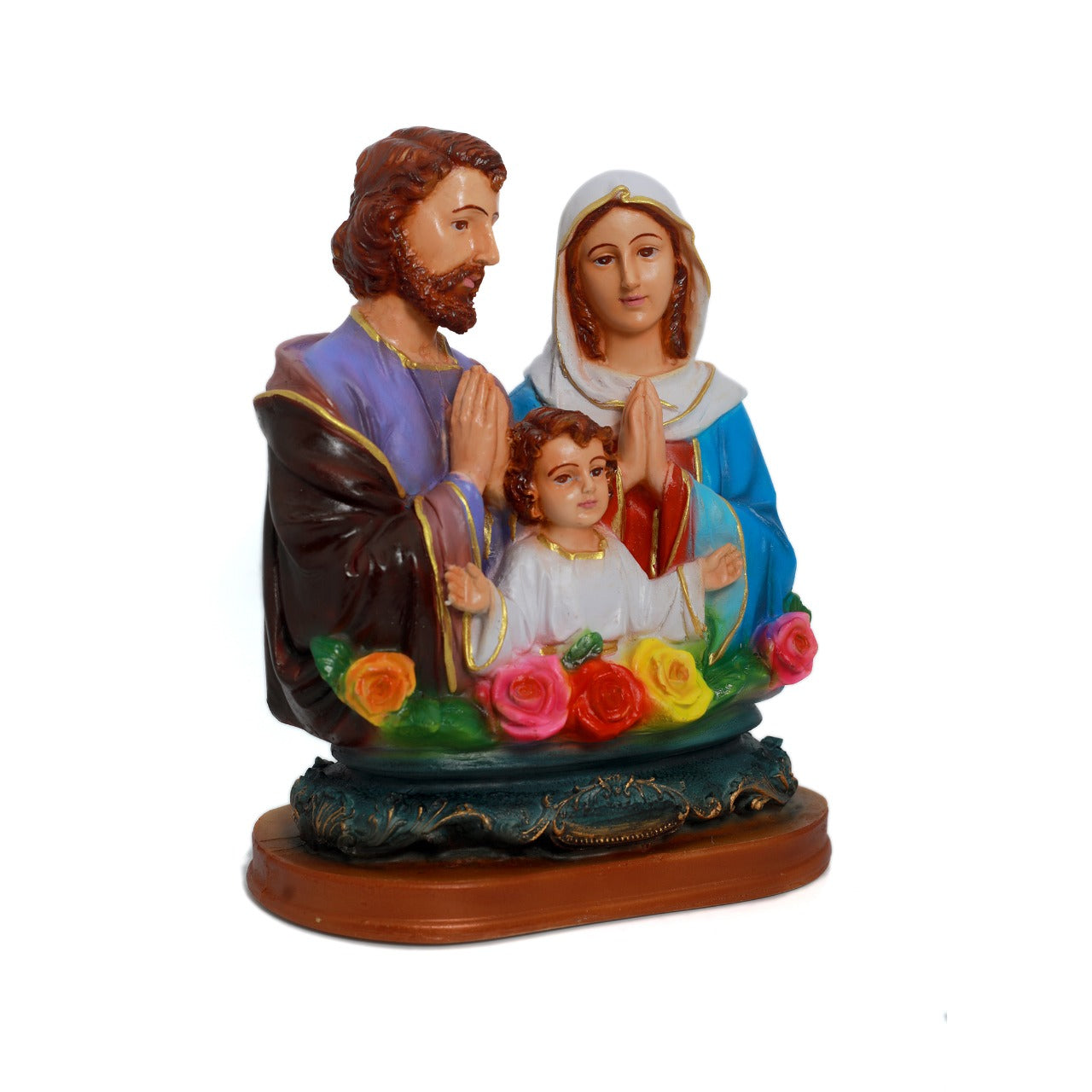 Holy Family 11 Inch Statue - Mary, Joseph, and Baby Jesus