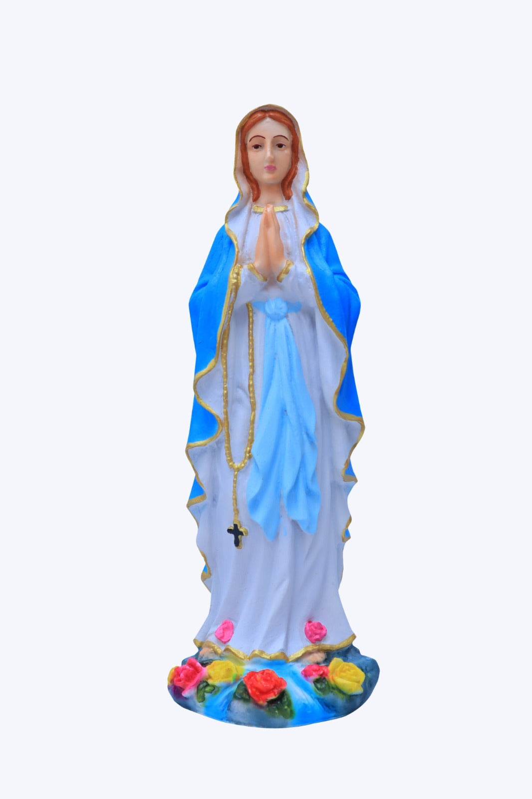 Lady of Lourdes 12 Inch Statues - Exquisite Devotional Art | Living Words