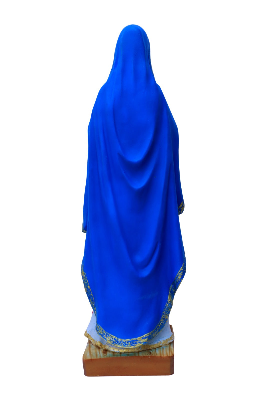 Lady of Lourdes Statue - 23 Inches | Poly Marble Material | Living Words