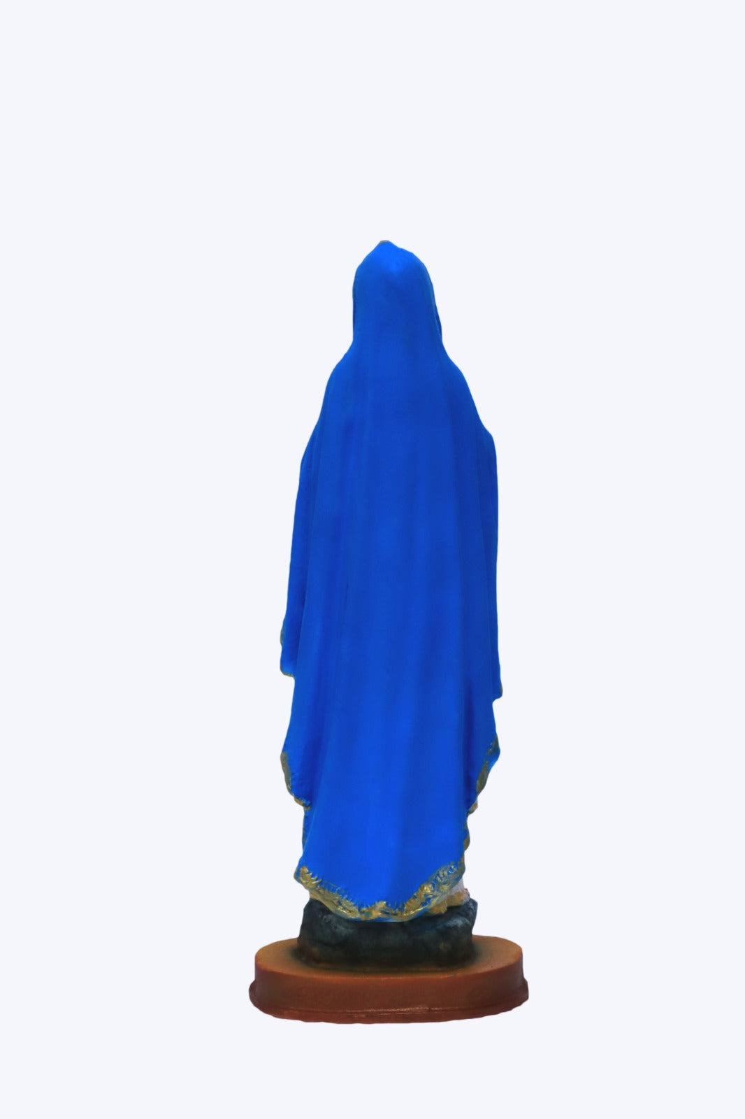 Lady of Lourdes Statue - 8 Inches | Poly Marble Material | Living Words
