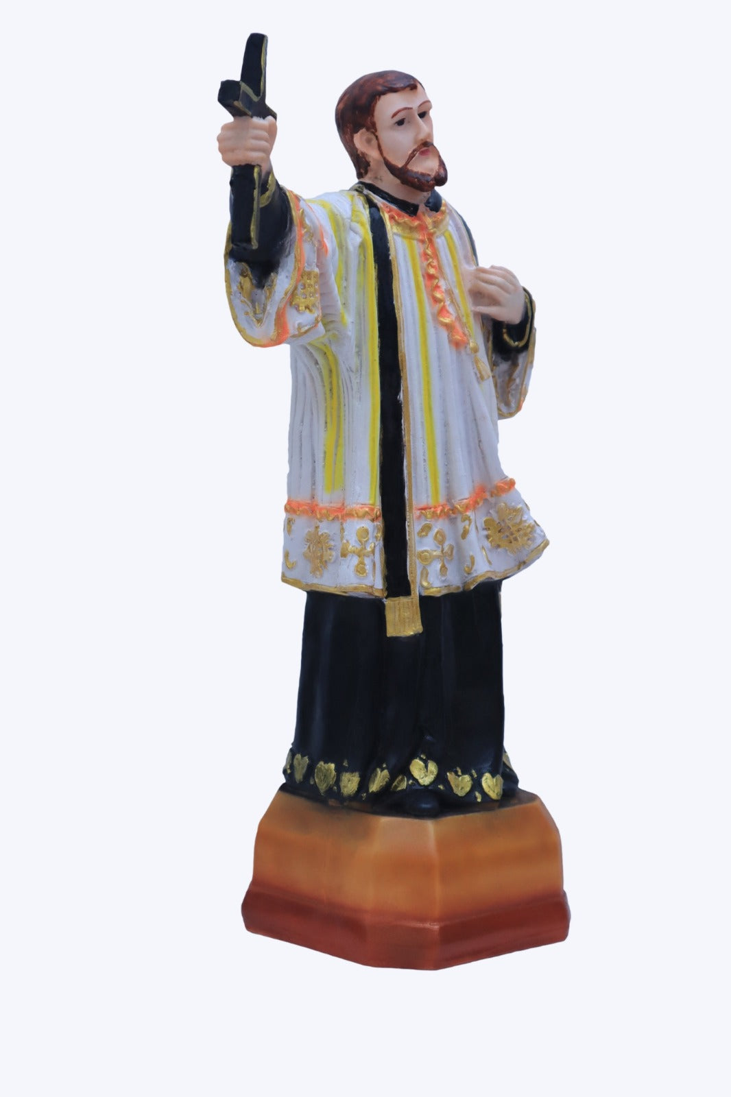 St. Francis Xavier Statue - 13 Inch | Poly Marble Material | Living Words