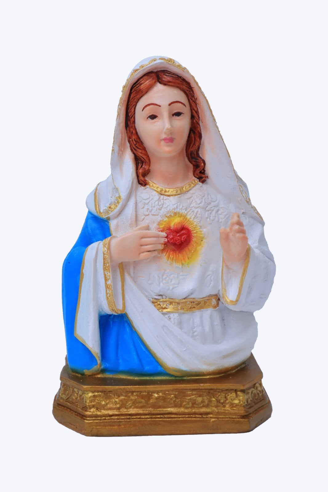 Beautiful Sacred Heart Mary 6 Inch Statues | Shop Now at Living Words