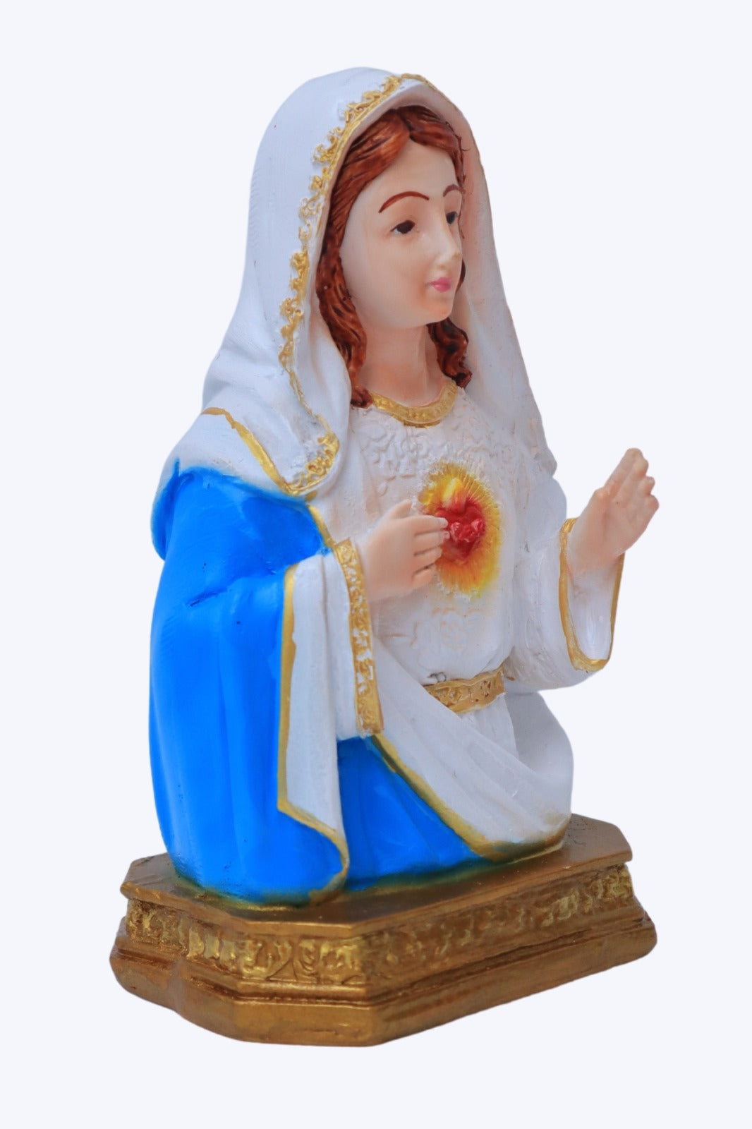 Beautiful Sacred Heart Mary 6 Inch Statues | Shop Now at Living Words
