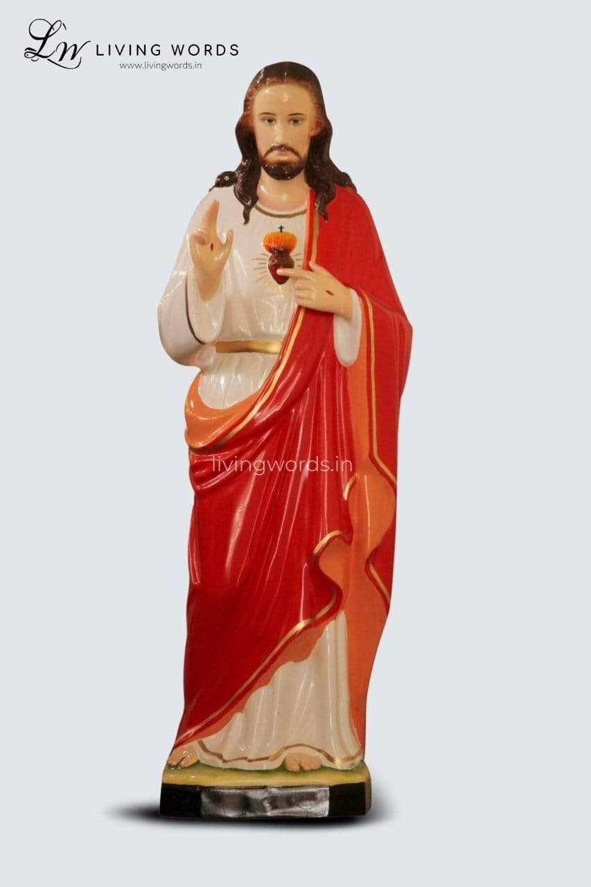 Living Words Sacred heart 36 Inches