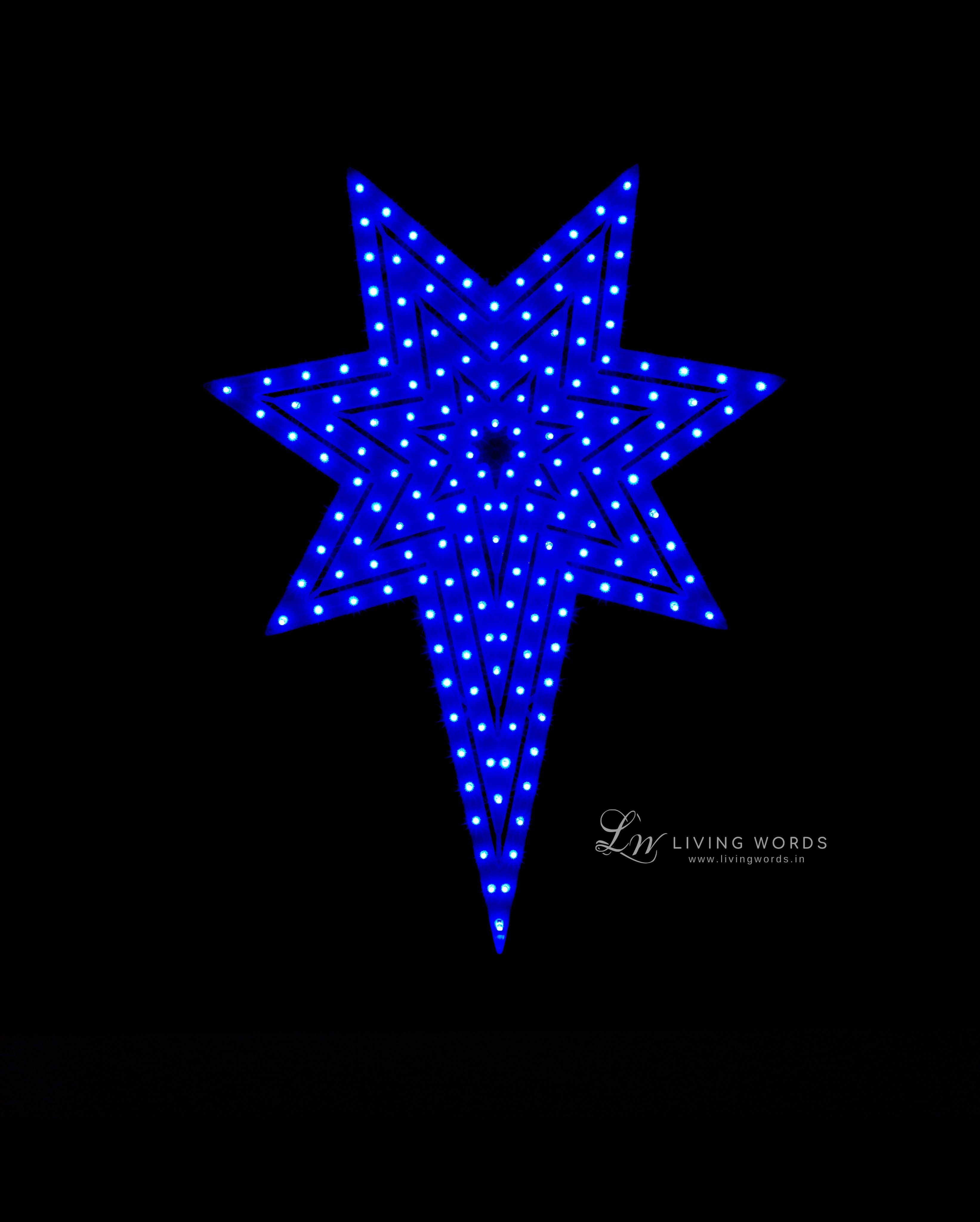 AStar Large-sized 4 Layer BLUE LED Star