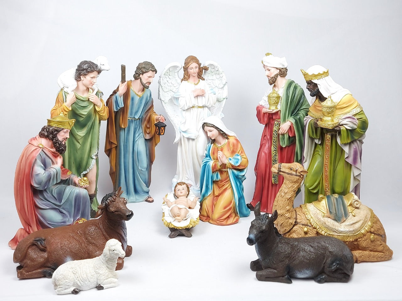 Premium Crib / Nativity Set - 19 Inch - SPS19A