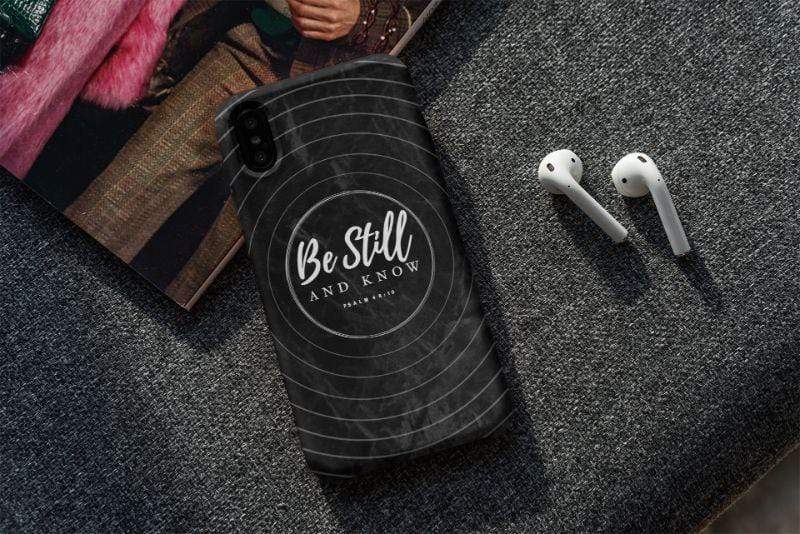 Living Words BE STILL AND KNOW - CHRISTIAN MOBILE CASE