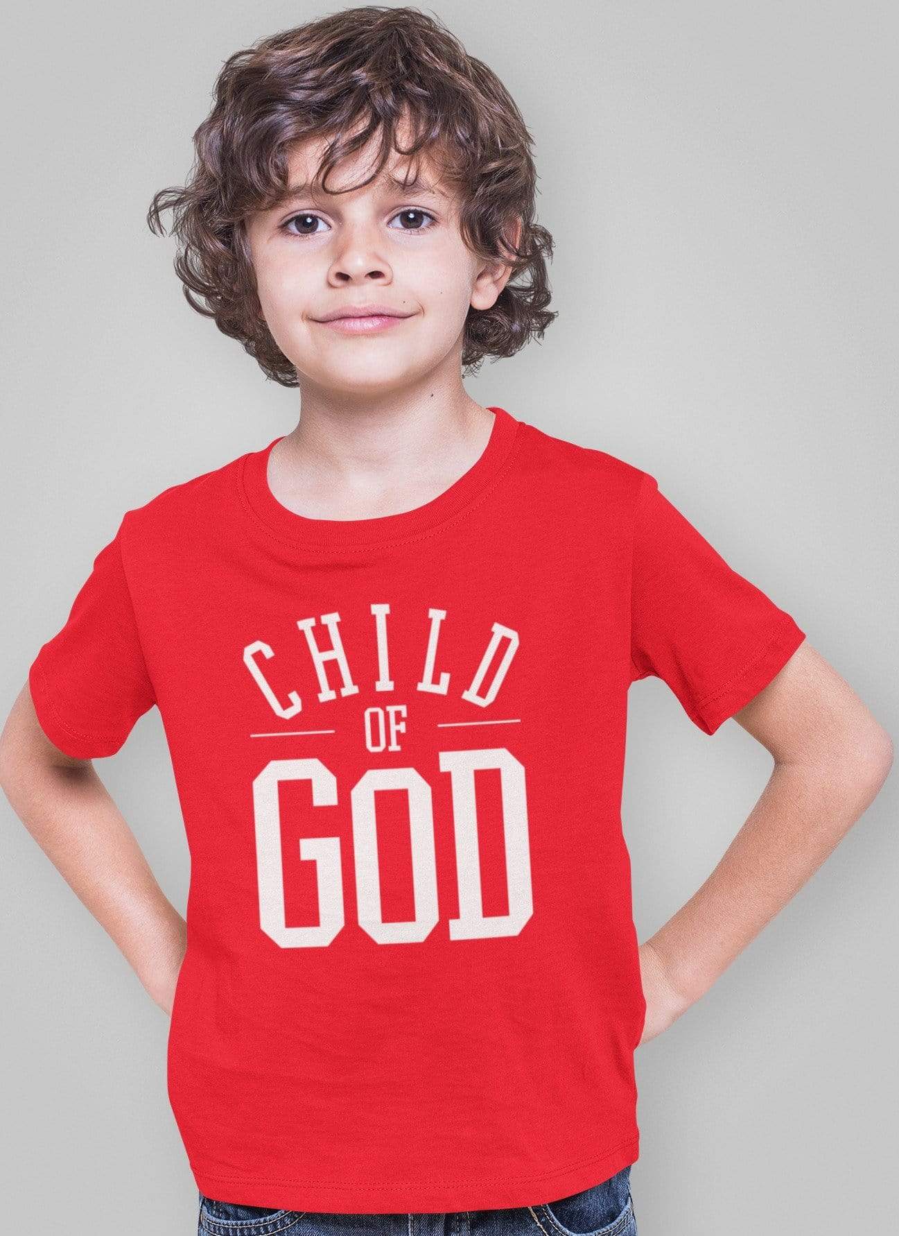 Living Words Boy Round neck Tshirt 0-11M / Red Child of God