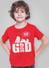 Living Words Boy Round neck Tshirt 0-11M / Red God is good all the time