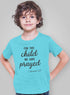 Living Words Boy Round neck Tshirt 0-11M / Sky Blue For this Child we have prayed