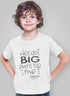 Living Words Boy Round neck Tshirt 0-11M / White He's got big plans for me