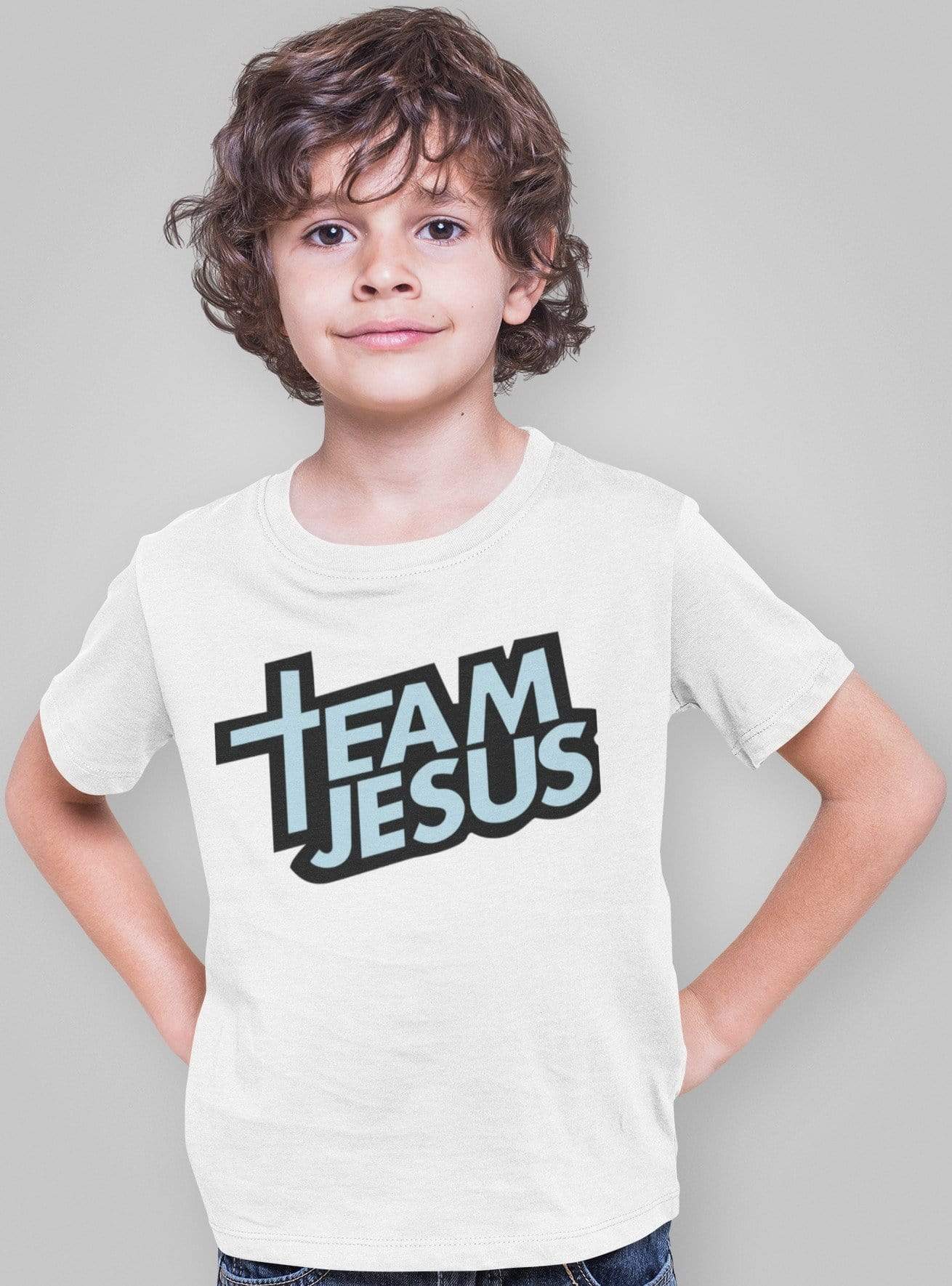 Living Words Boy Round neck Tshirt 0-11M / White Team Jesus