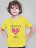 Living Words Boy Round neck Tshirt 0-11M / Yellow Jesus Loves Me