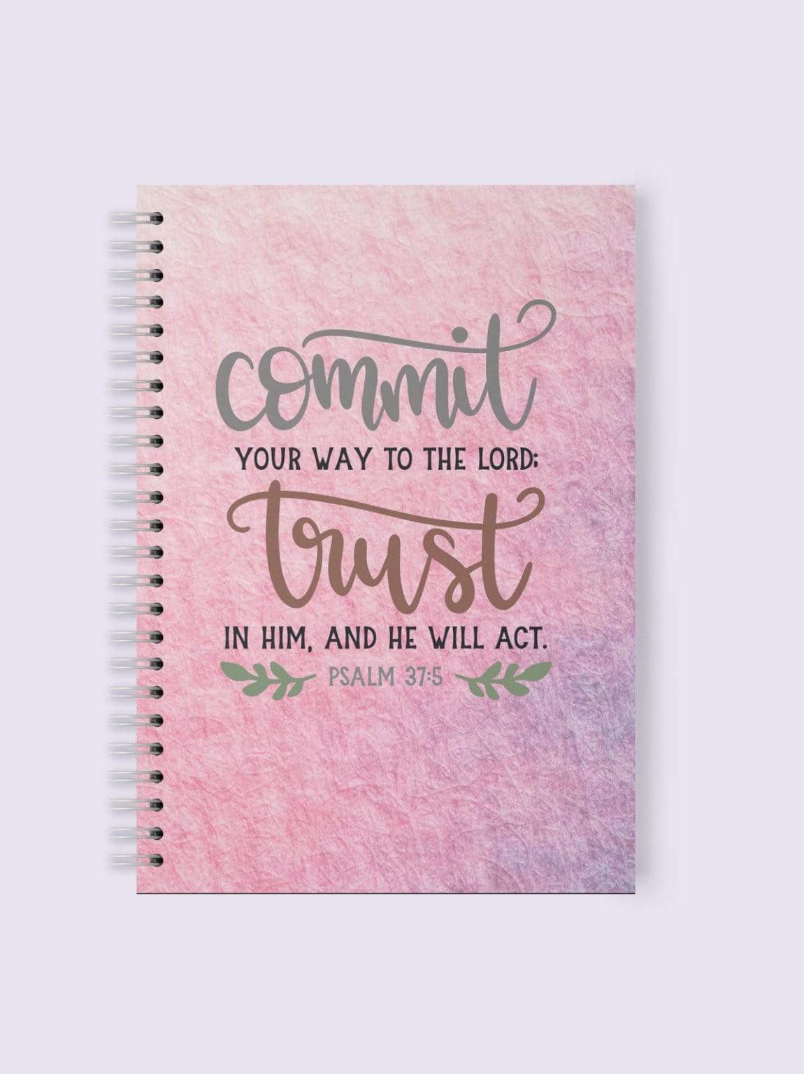 Living Words Commit your way - NotePad
