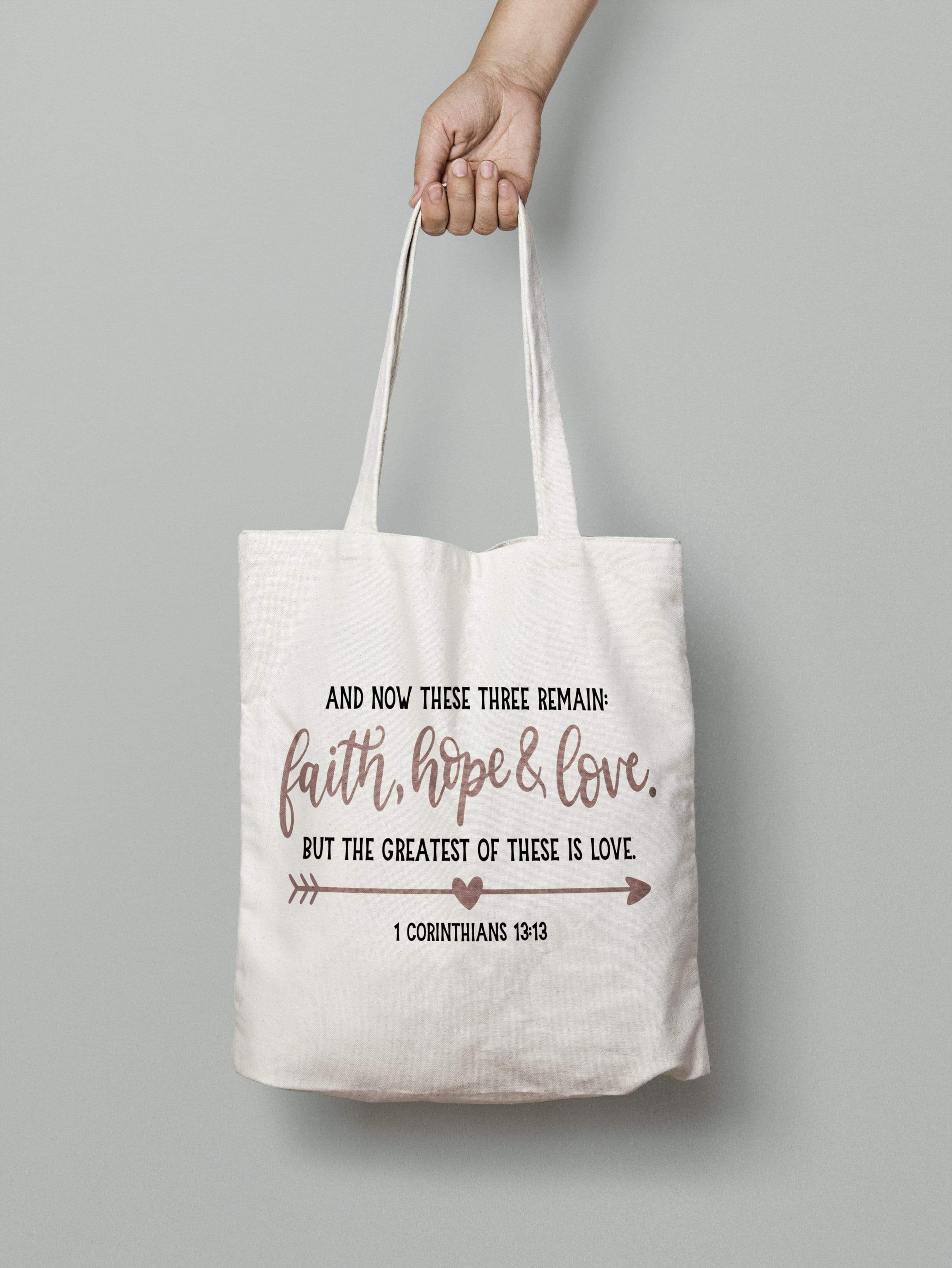 Christian Tote Bags with Bible Quotes - Faith-Inspired Bags – Living Words