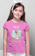 Living Words Girl Round Neck Tshirt 0-11M / Pink God's little Lamb