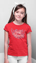 Living Words Girl Round Neck Tshirt 0-11M / Red Sent from Heaven