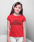 Living Words Girl Round Neck Tshirt 0-12M / Red LITTLE DISCIPLE