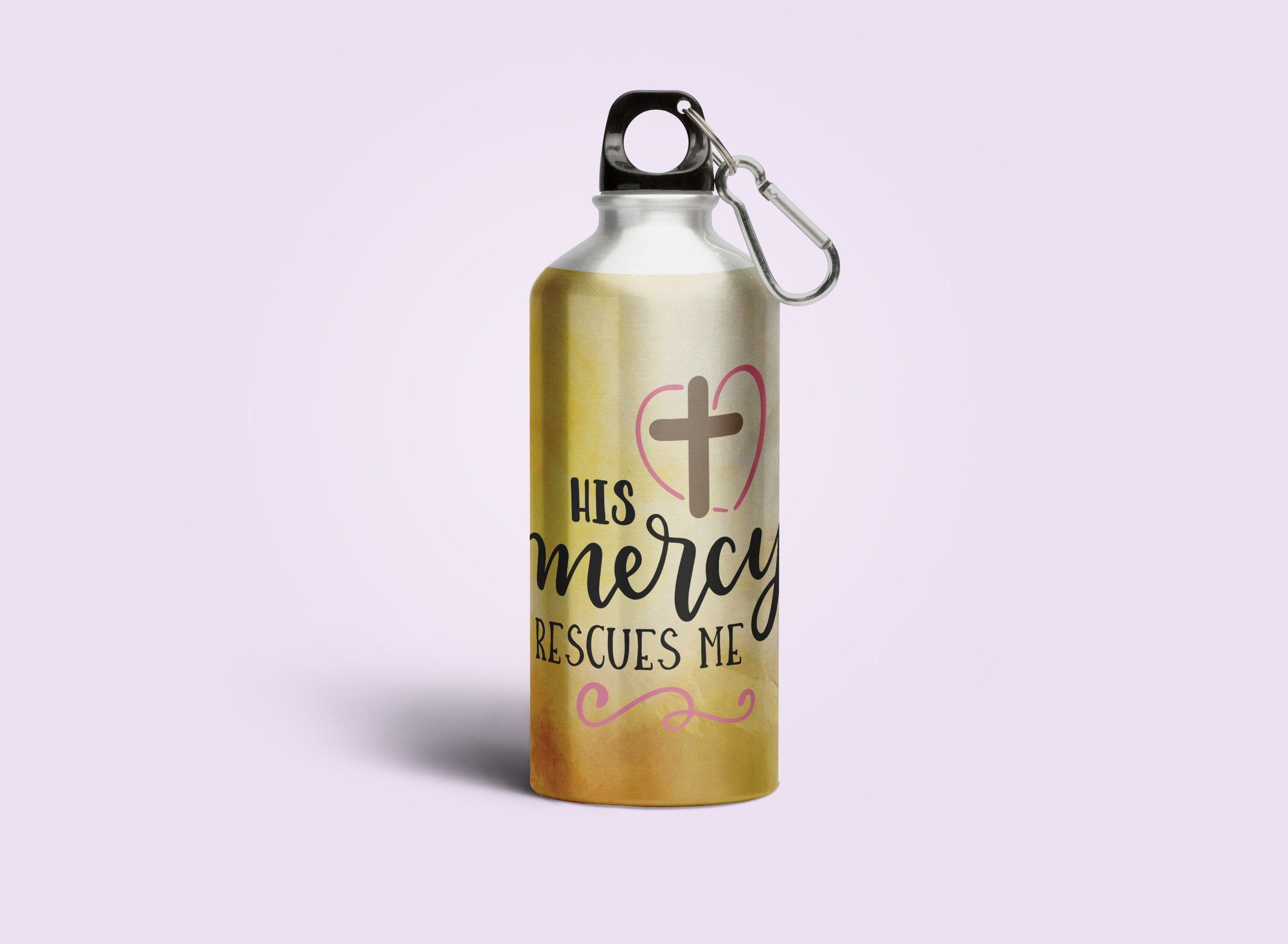 Living Words His mercy rescues me - Sipper Bottle