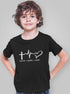 Living Words Kids Round Neck T Shirt Boy / 0-12 Mn / Black Faith Hope Love