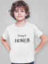 Living Words Kids Round Neck T Shirt Boy / 0-12 Mn / White I belong to Jesus