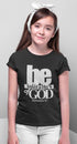 Living Words Kids Round Neck T Shirt Girl / 0-12 Mn / Black Be imitators