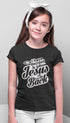 Living Words Kids Round Neck T Shirt Girl / 0-12 Mn / Black I have decided to follow Jesus