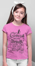 Living Words Kids Round Neck T Shirt Girl / 0-12 Mn / Pink (Girls only) I can do all things