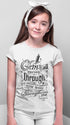 Living Words Kids Round Neck T Shirt Girl / 0-12 Mn / White I can do all things