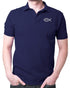 Living Words Men Polo T Shirt S / Navy Blue Fish - Polo T Shirt