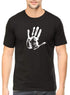 Living Words Men Round Neck T Shirt S / Black Nail in palm - Christian T-Shirt