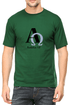 Living Words Men Round Neck T Shirt S / Green Alpha and Omega - Christian T-Shirt