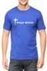 Living Words Men Round Neck T Shirt S / Light Blue Prayer Warrior - Christian T-Shirt